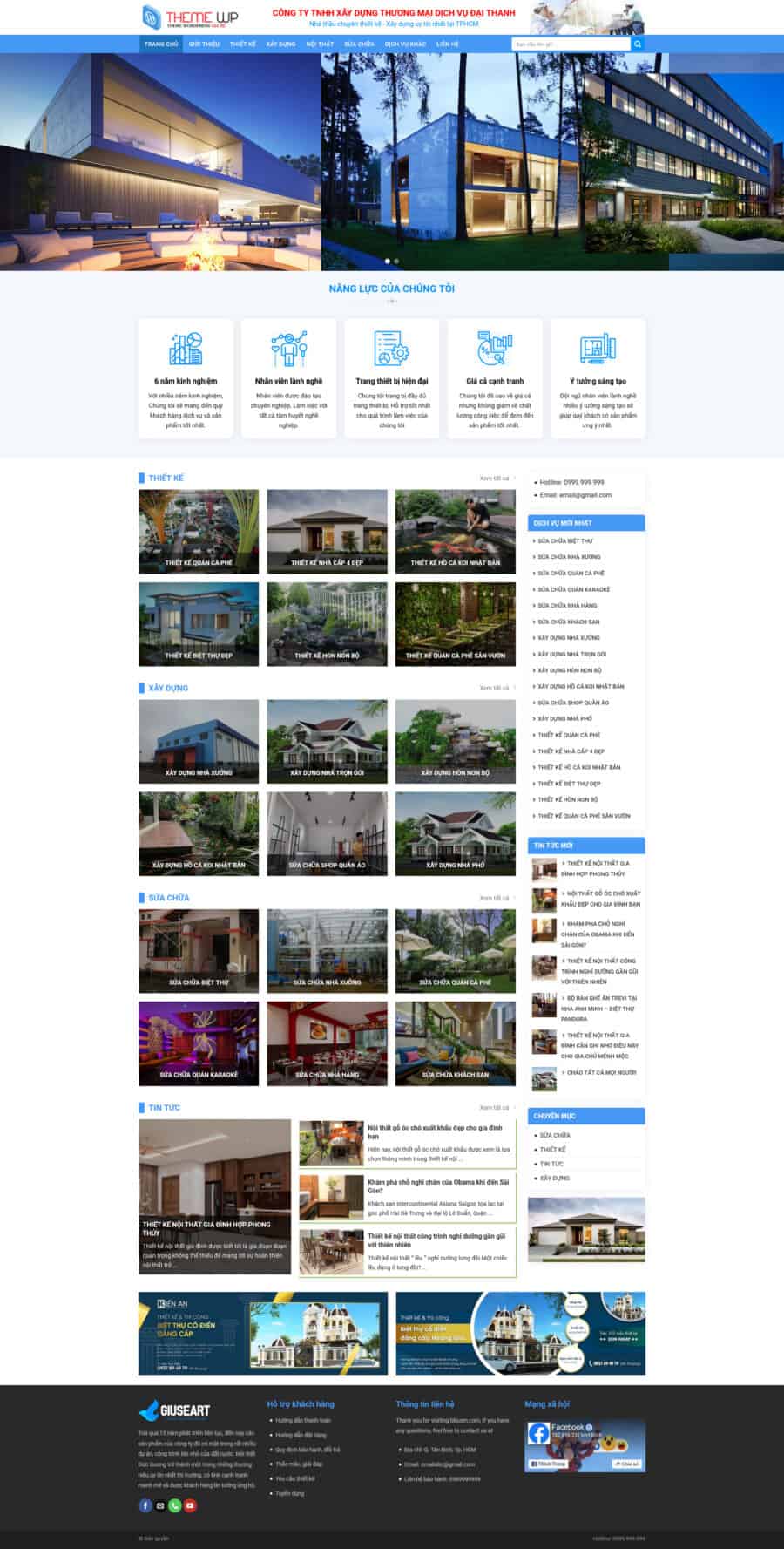 Theme wordpress công ty xây dựng 02